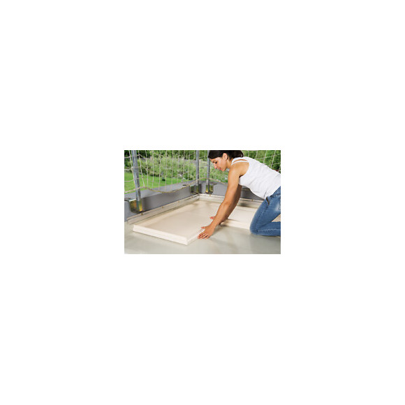 Panneau isolant polystyrène extrudé 125x60x6cm R 2.10