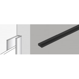 Profil de bord Dumawall noir 2.2x260cm