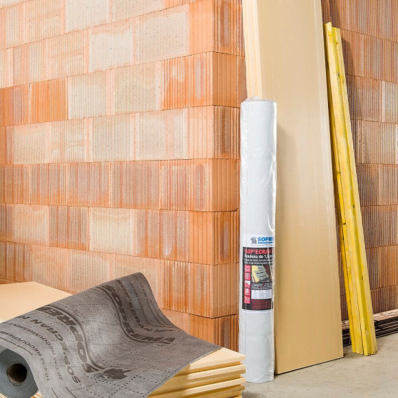 Ecran de sous toiture hpv r2 et pare pluie 50x1.50m