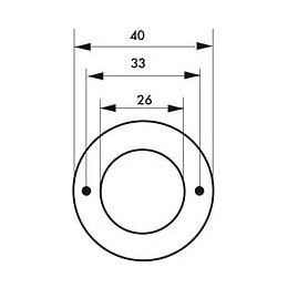 Rosace Cylindre, Thirard 196026