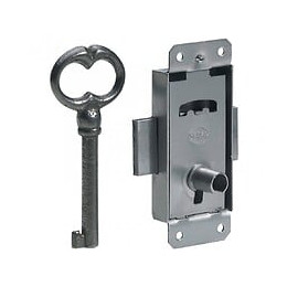 Serrure De Meuble Fer En Applique Hettich 25 Mm Réversible