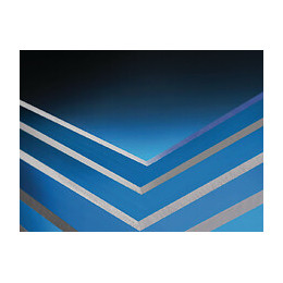 Plaque polycarbonate massif 2mm 0.50x0.50m