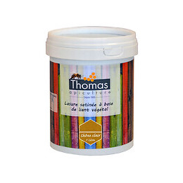 Lasure satinée thomas base végétale / chêne clair