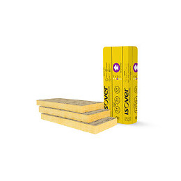 Pan laine verre Murs kraft 1.35x0.6m, 100mm R 3.15 - 8 PAN