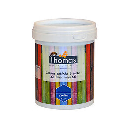 Lasure satinée thomas base végétale / bleu caraïbe