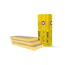 Pan laine verre Murs kraft 1.35x0.6m, 100mm R 3.15 - 8 PAN