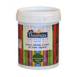 Lasure satinée thomas base végétale / vert fougère