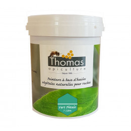 Peinture thomas base végétale 1 litre / vert phtalo