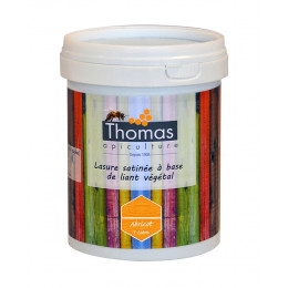 Lasure satinée thomas base végétale / jaune abricot