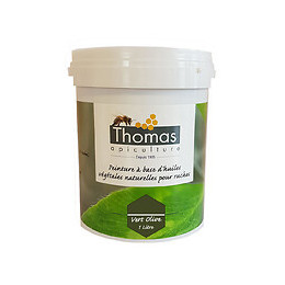 Peinture thomas base végétale 1 litre / vert olive