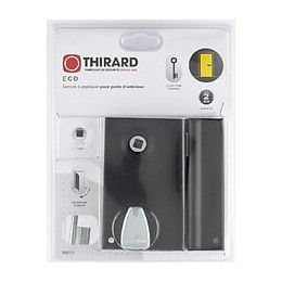 Serrure En Applique Thirard, Axe 40 Mm, À Poignée, Ouverture À Droite