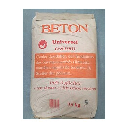 Béton prêt à gacher 35kg