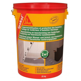 Collage d'isolant thermique Igakol 25kg