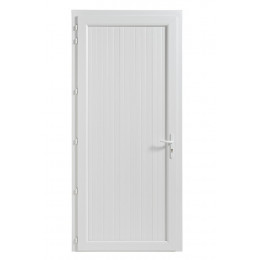 Porte service PVC 205X80cm PLEINE G