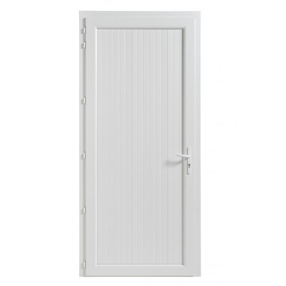 Porte service PVC 205X80cm PLEINE G