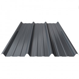 Plaque acier gris 2x1m épaisseur 0.50mm