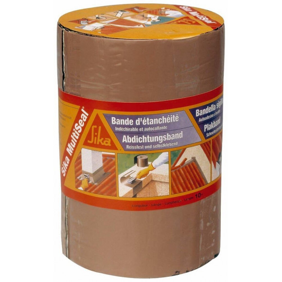 Bande d'étanchéité autocollante terre cuite 3m/225mm
