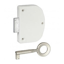 Serrure De Meuble Acier En Applique Hettich 20 Mm Réversible