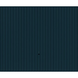 Porte garage basculante débordante avec rails Gris