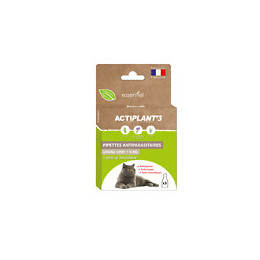 3 Pipettes antiparasitaires  ACTIPLANT'3 grand chat.