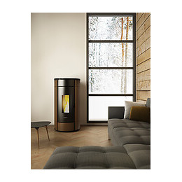 Poele à pellets GLOBE AIRTIGHT ETANCHE