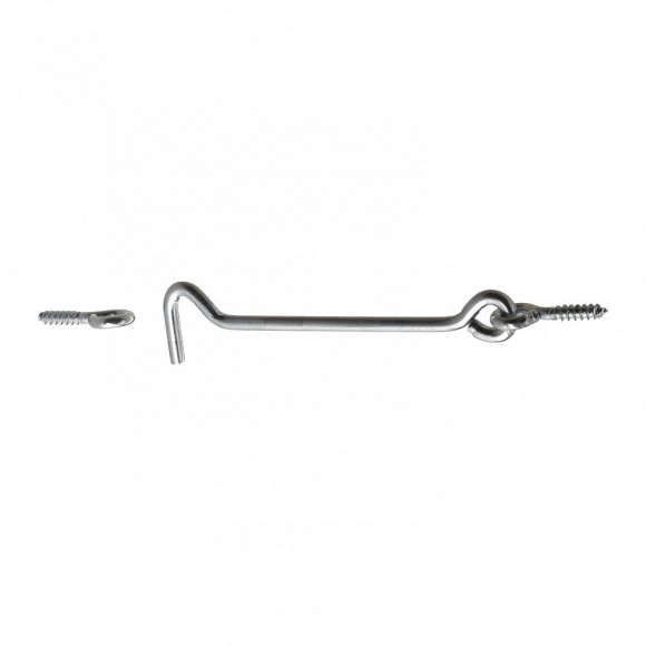 Lot De 2 Crochets De Contrevent Acier Hettich, L.102 X L.23 Mm