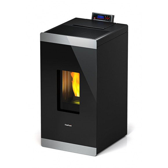 Poêle à pellets 8.6 kW Wifi  Glass Airtight étanche