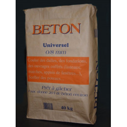 Béton prêt à gacher 40kg