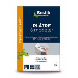 Plâtre à modeler 1 kg BOSTIK