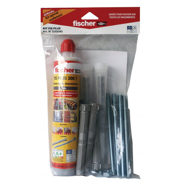 Kit scellement FISCHER FIS Plus en sachet