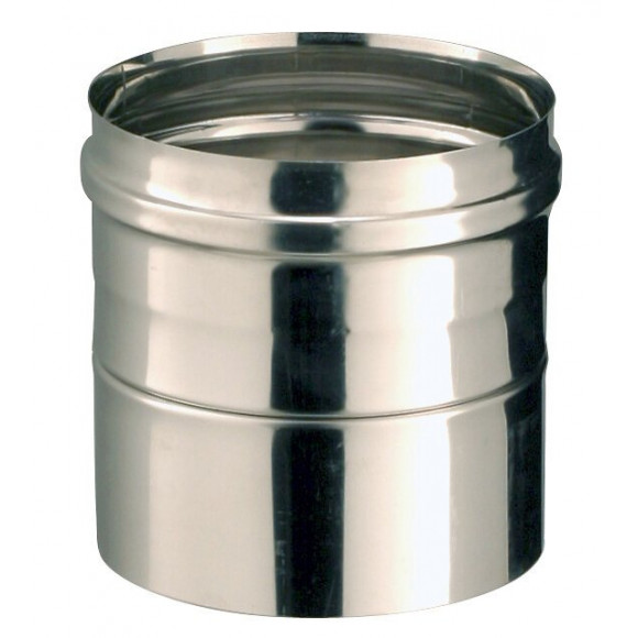 Adaptateur inox diamètres 180/180mm