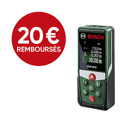 Télémètre laser connecté PLR 40 C