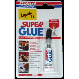 Adhésif cyanoacrylate 432850 Instantané Tube 3g