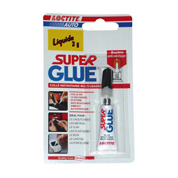 Adhésif cyanoacrylate 432850 Instantané Tube 3g