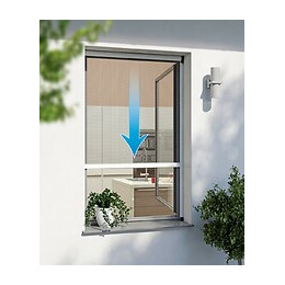 Enrouleur fenêtre RS alu blanc 160x160cm