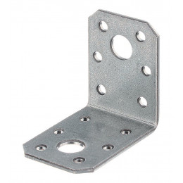 Equerre d'assemblage galvanisée sendzimir 70x70x55mm
