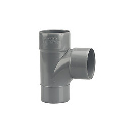 Culotte PVC évacuation bâtimentMF 87°30 DN80