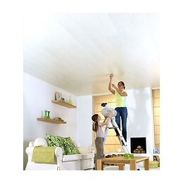 Lambris aboutable blanc cérusé 25x120cm