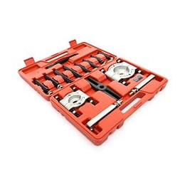 Dcraft - Kit D'extracteurs De Roulement - 14 Outils - Pour Extraire Les Roulements - Rouge