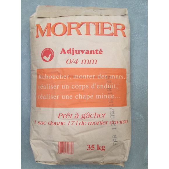 Mortier prêt à gacher 35kg