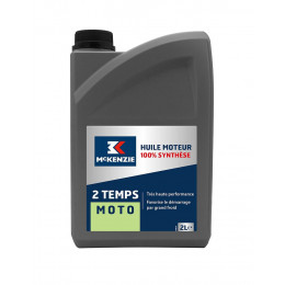 MC Kenzie Huile  moteur 2 temps 100% synthèse 2 Litres 
