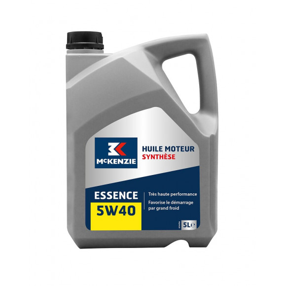 MC Kenzie Huile moteur 5W40 essence semi-synthèse 5 litres