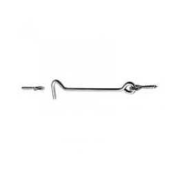 Lot De 2 Crochets De Contrevent Acier Hettich, L.102 X L.23 Mm