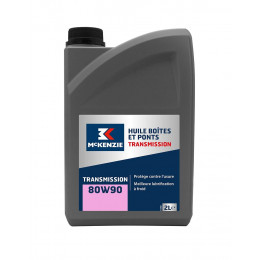 MC Kenzie Huile  boîte à vitesse et ponts 80W90 2 litres