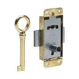 Serrure De Meuble Fer En Applique Hettich 15 Mm Réversible