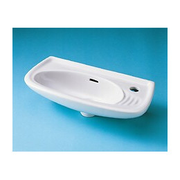 Lave-mains céramique blanc 50x15.5x23cm