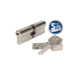 Cylindre De Serrure Bricard Astral Débrayable L.40 + 40 Mm