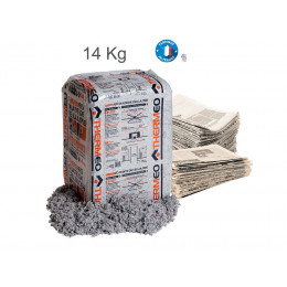 Ouate de cellulose sac de 14kg r selon l'épaisseur