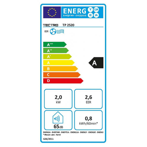 Climatisation mobile TP2520 7000 BTU