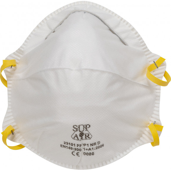 Lot de 3 masques FFP1 anti-poussière